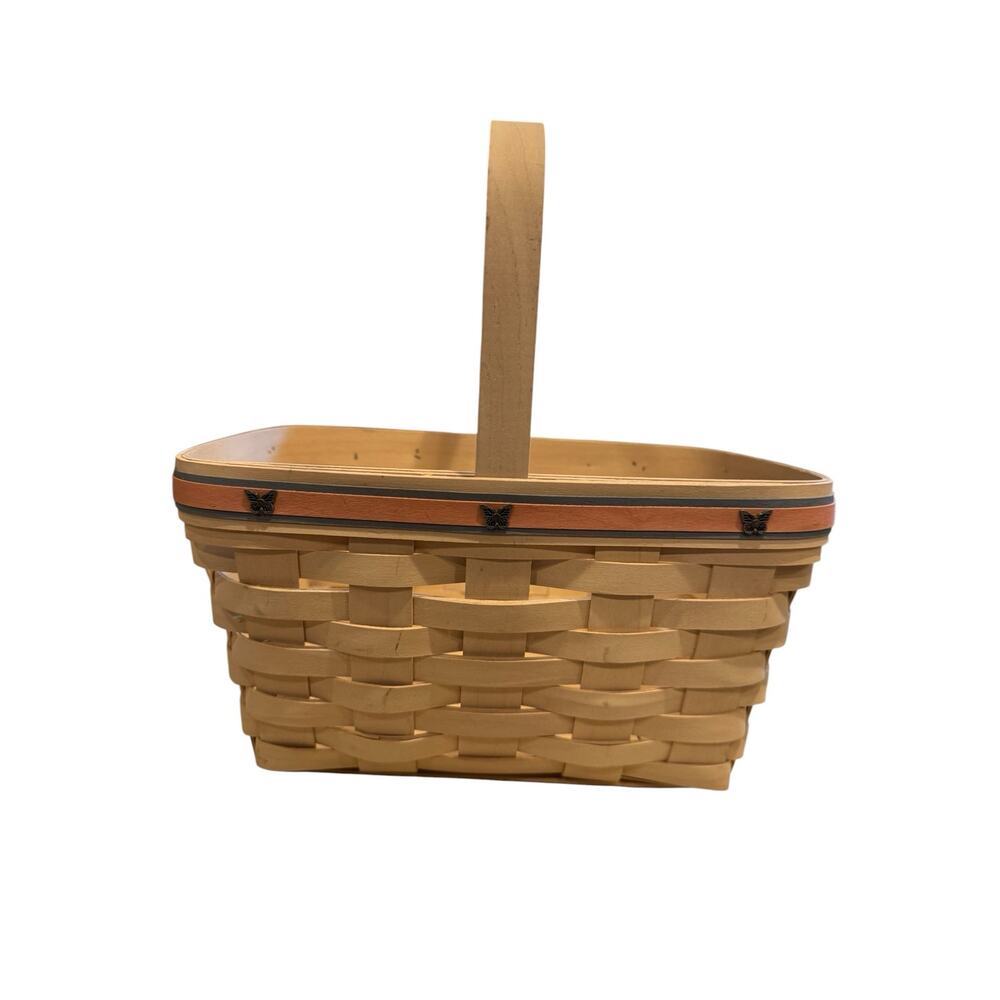 Longaberger Design-A-Basket Spring Set with Butterfly Tacks - see pictures 2006
